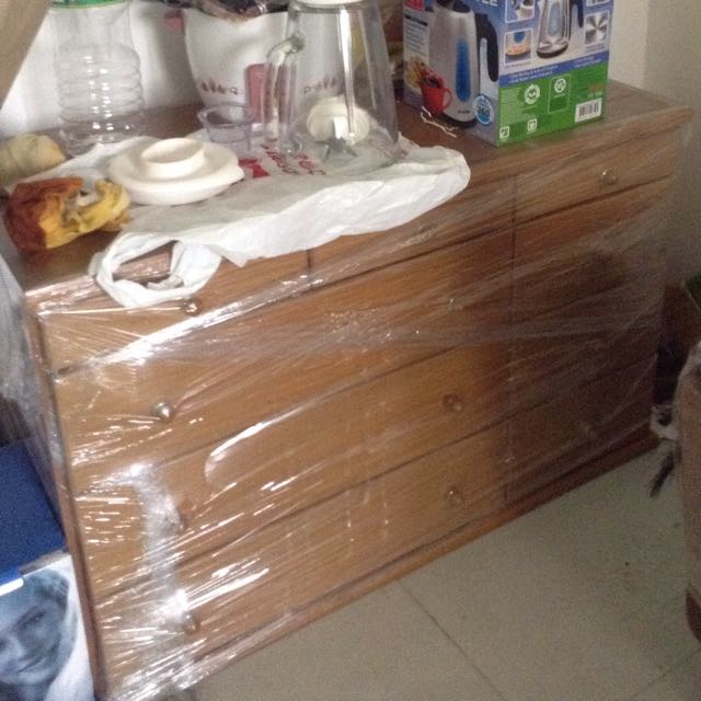 Wooden Cabinet From Japan Surplus Home Furniture On Carousell