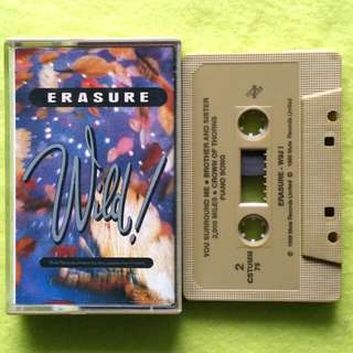 ERASURE. wild!  Cassette tape not vinyl