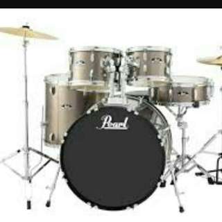 Drumset pearl roadshow