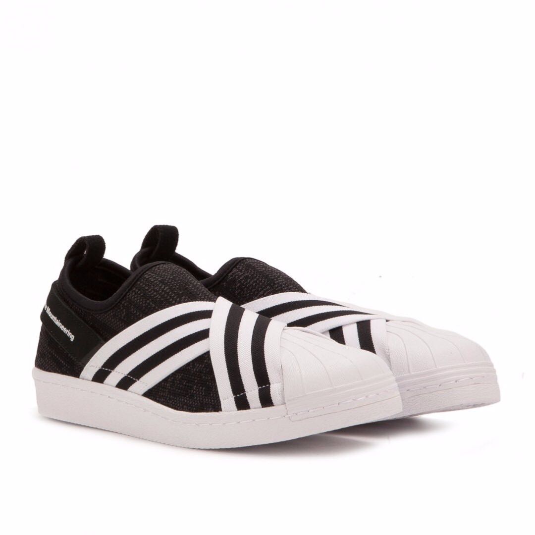 adidas white mountaineering superstar slip on