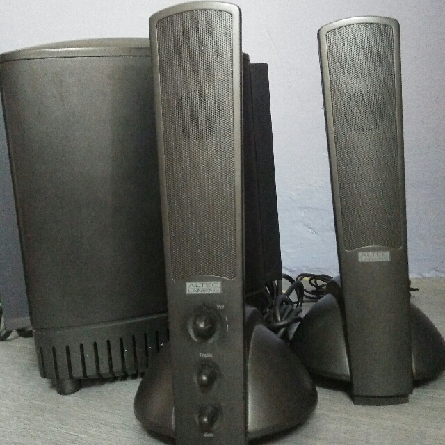 ALTEC LANSING ATP3 COMPUTER SPEAKER SET., Computers & Tech, Parts
