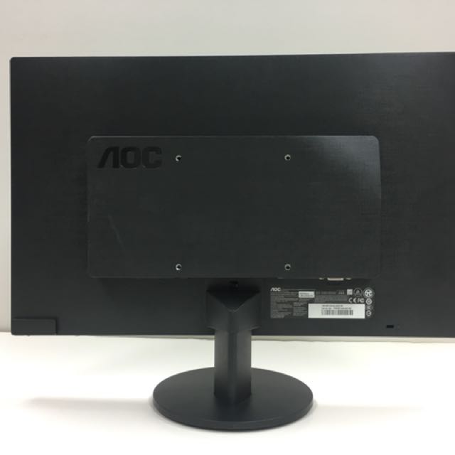 AOC LCD MONITOR ( MODEL NUMBER 185LM00019 ) WITH VGA & POWER CABLE