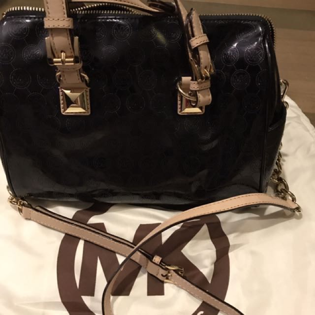 Authentic Michael Kors Speedy bag, Luxury, Bags & Wallets on Carousell