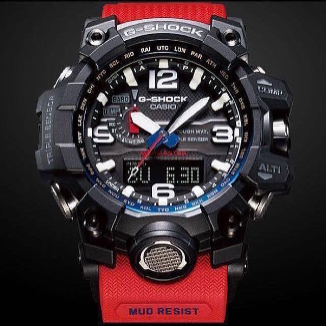 G shock mudmaster rescue red discount