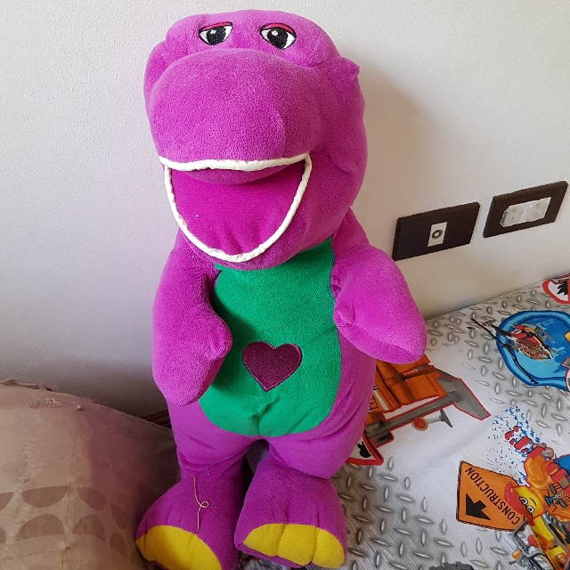 big barney stuffed animal