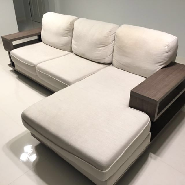 Cellini L Shaped Sofa Good Condition Furniture Sofas On