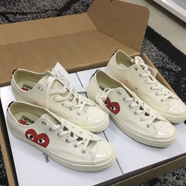 converse CDG, Men's Fashion, Footwear, Sneakers on Carousell