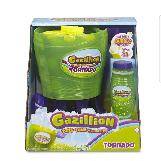 Gazillion bubble tornado toy hot sale