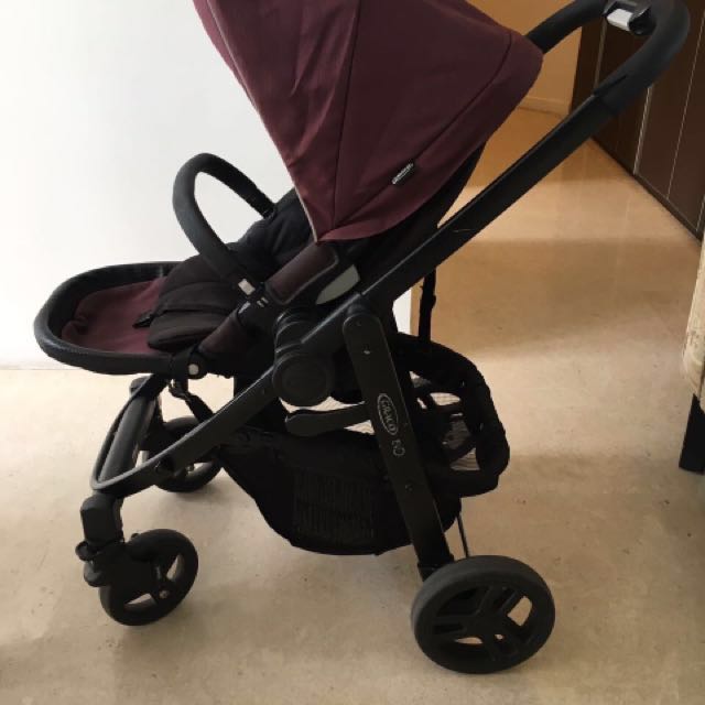 Graco Evo Complete Travel System Stroller And Car Seat Babies Kids Going Out Car Seats On Carousell