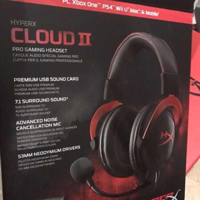 Headset Kingston Hyperx Cloud Ii Elektronik Audio Di Carousell