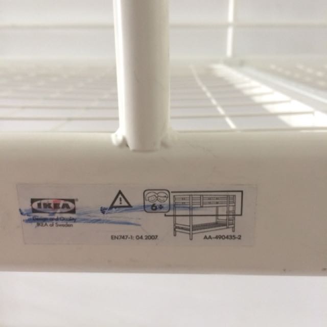 Ikea Double Decker Steel Bad Home Furniture Furniture On Carousell