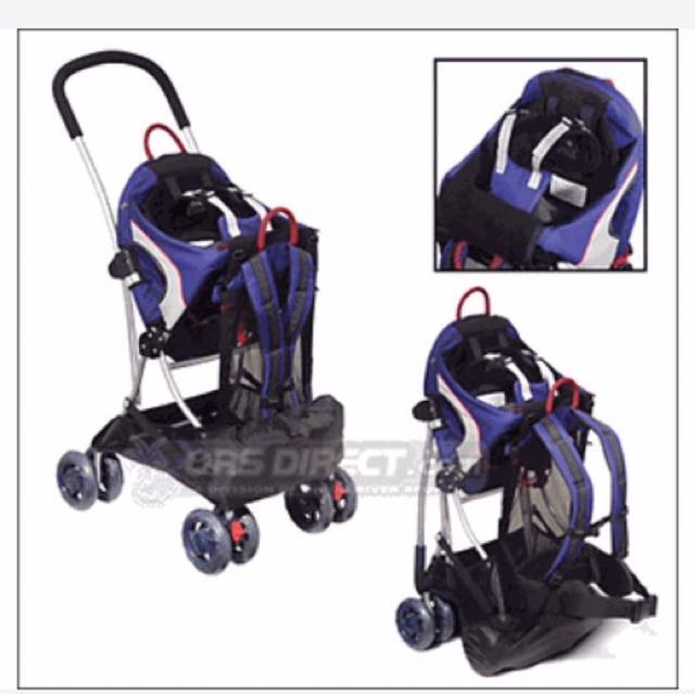 carrier stroller combo