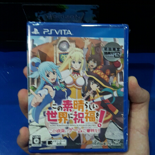 Psvita Kono Subarashii Sekai Ni Shukufuku O Toys Games Video Gaming Video Games On Carousell - konosuba roblox games