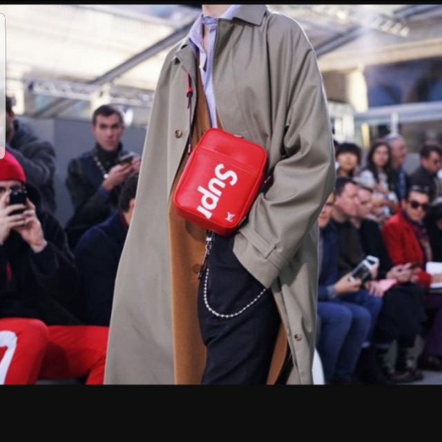 LV Supreme cross body, Men's Fashion, Bags, Sling Bags on Carousell