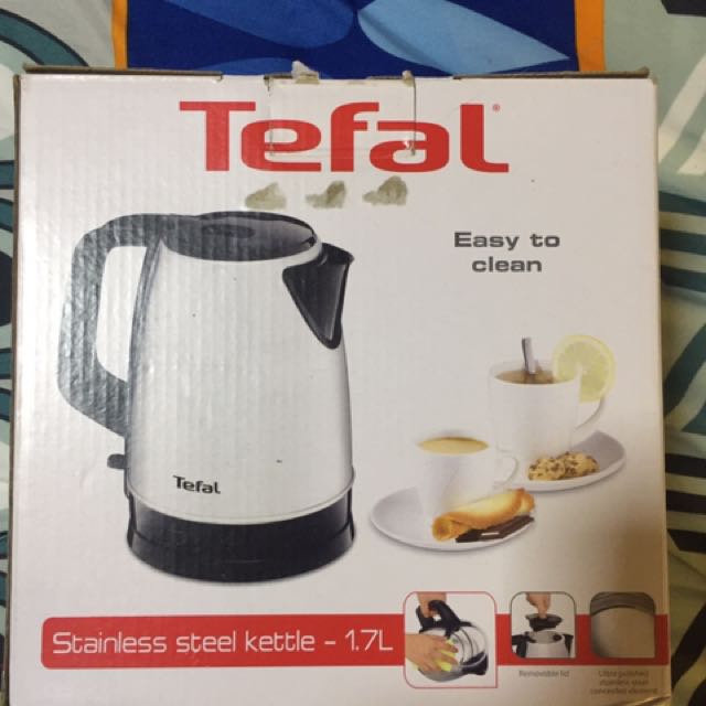 Tefal Stainless steel kettle 1.7L, TV & Home Appliances, Kitchen
