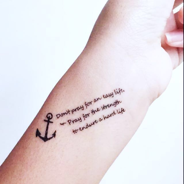 Strength To Endure Tattoo