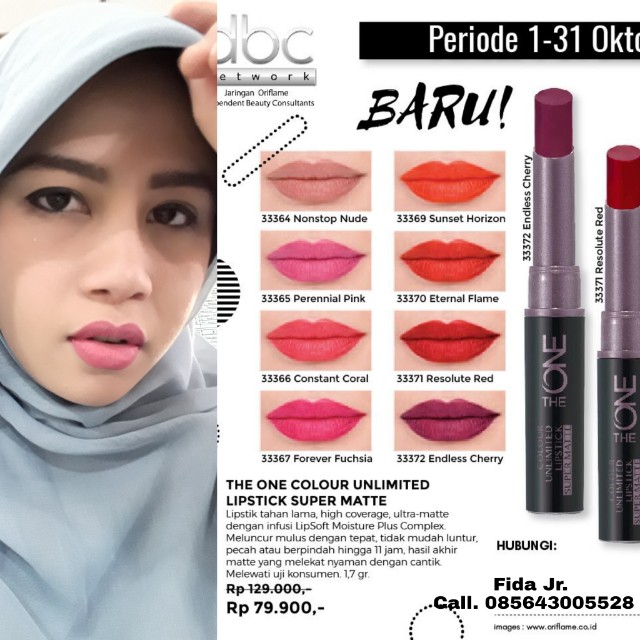The One Lipstick Super Matte Kesehatan Kecantikan Rias Wajah Di Carousell