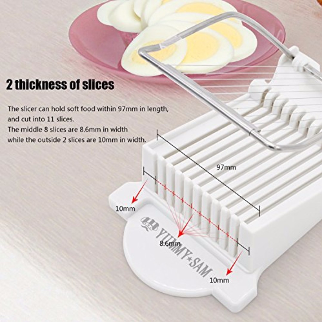 Luncheon Meat Slicer,Egg Slicer Soft Food Slicer Sushi Cutter Canned Meat  Slicer