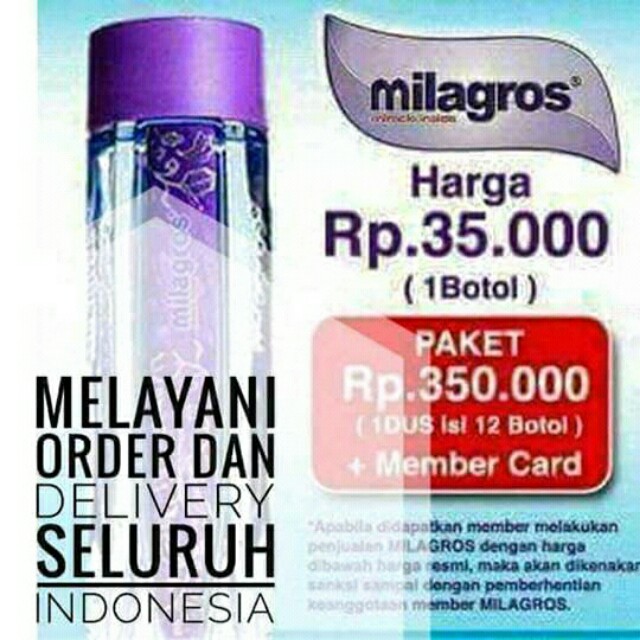 Air Milagross Air Kesehatan Barang Yang Dicari Di Carousell