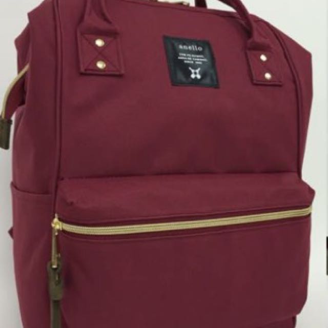 anello bag maroon