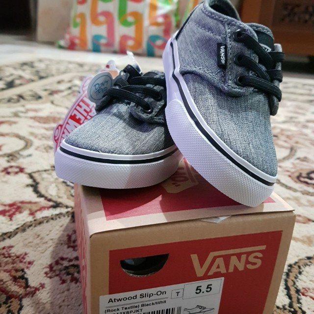 Vans atwood on sale slip on toddler