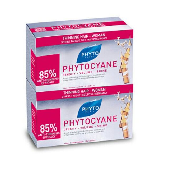 Bn Phyto Phytocyane Revitalizing Women Hair Loss Treatment Ampoules