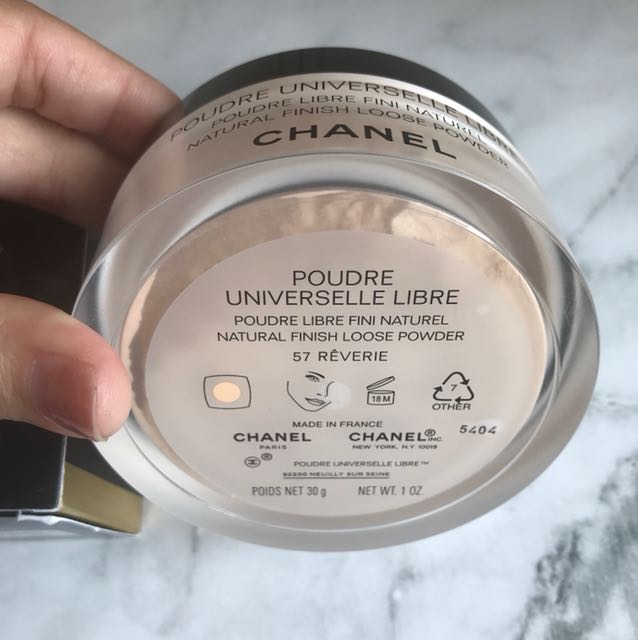 Chanel natural satin finish loose face powder 57 Reverie