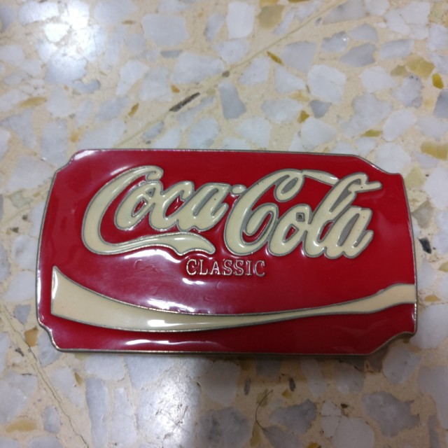 coca cola belt buckle