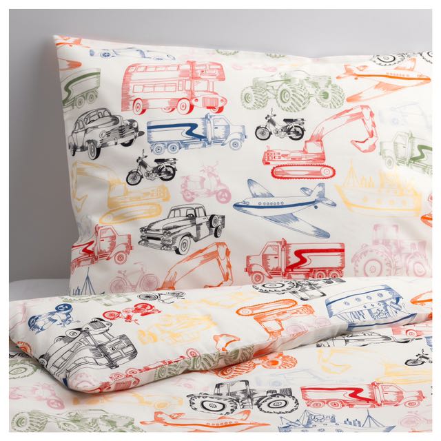 Ikea Kid Duvet Cover And Pillow Case Single On Carousell