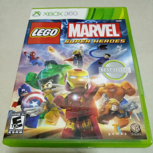 Lego Marvel Super Heroes Xbox 360 Video Gaming Video Games On Carousell