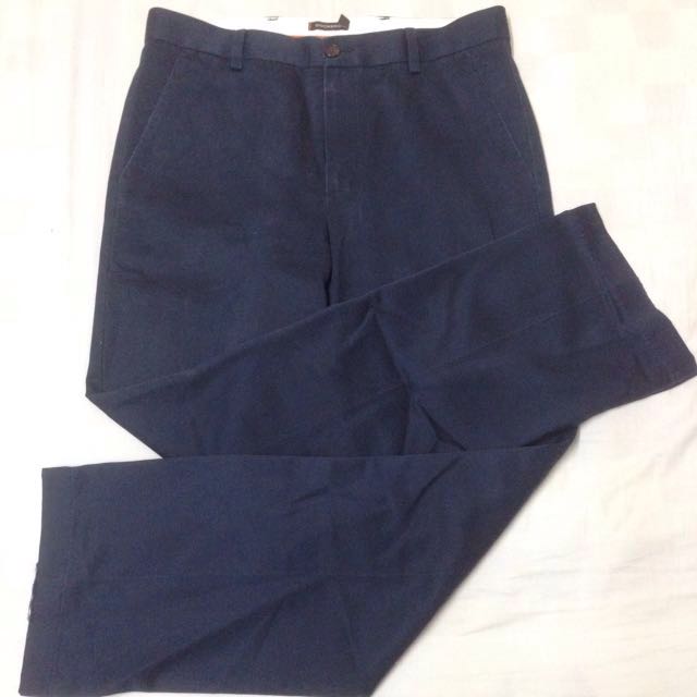 Navy Blue Dockers pants (Regular Fit), Men's Fashion, Bottoms, Chinos ...