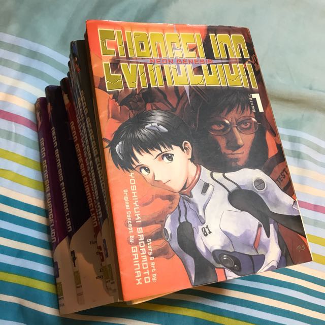 Get Wallpaper Neon Genesis Evangelion Manga Books Stationery Comics Manga Free HD