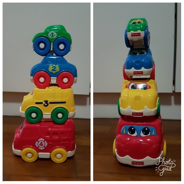 fisher price stacking cars