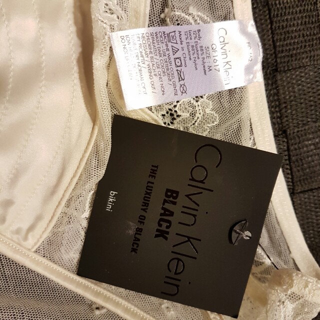 calvin klein underwear tag