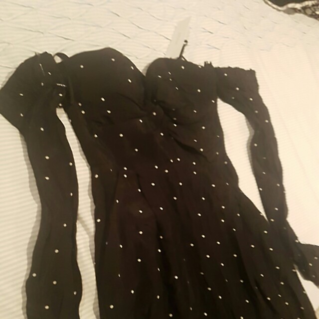 sheike polka dot jumpsuit