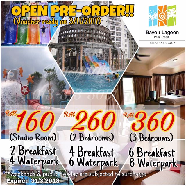 Melaka bayou lagoon Room rate
