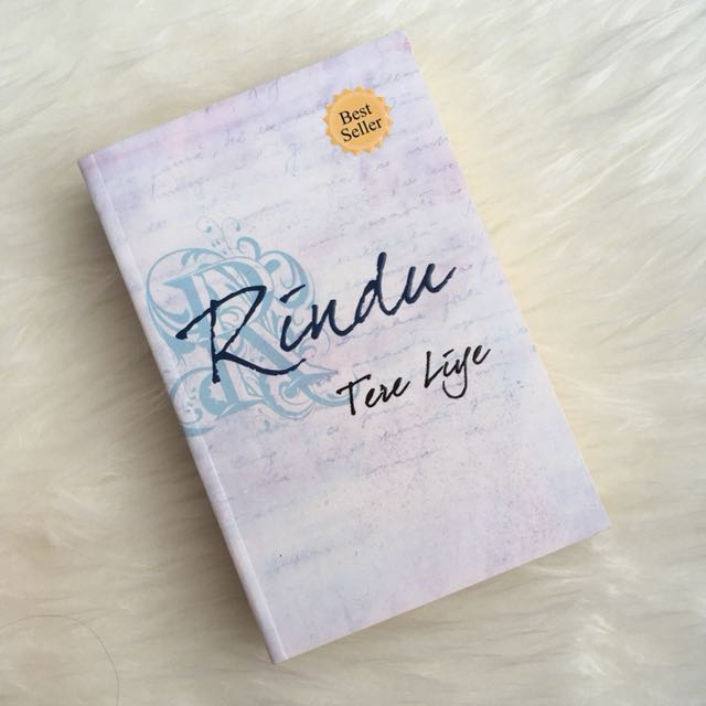 Rindu a Novel by Tere Liye Books Stationery Books on 
