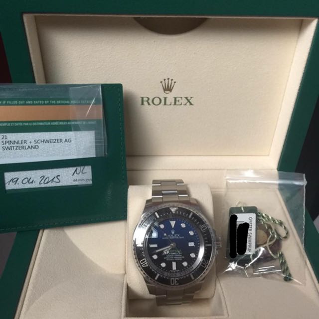 Rolex James Cameron DSSD 116660 full set Luxury Watches on Carousell