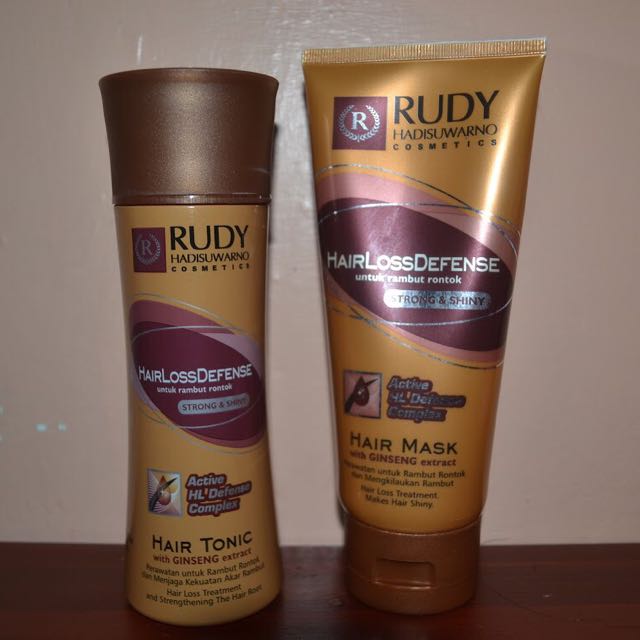 Rudy Hadisuwarno Hairloss Defense Tonic Mask Health Beauty