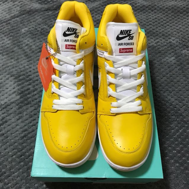 air force 2 supreme yellow