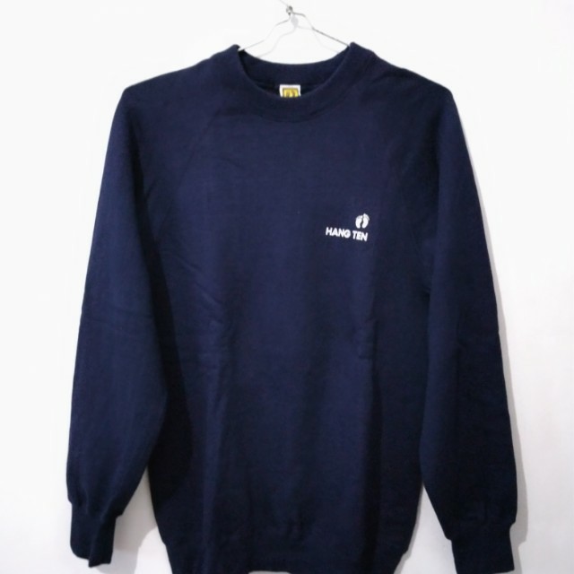 Sweater Crewneck Hang Ten Navy