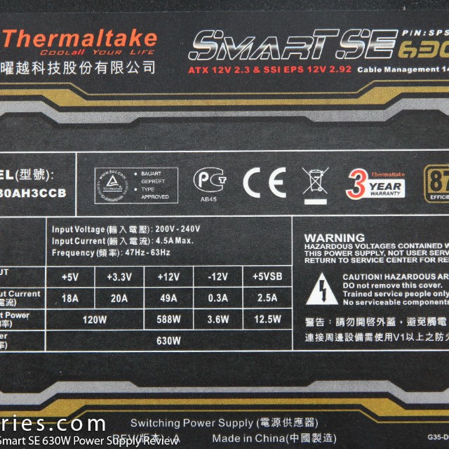 Tt Smart Se 630w Electronics Computer Parts Accessories On Carousell