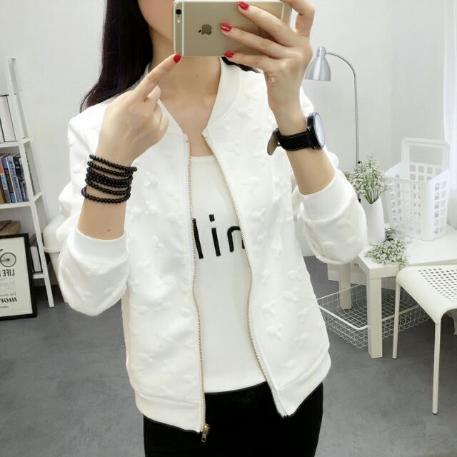 White on sale thin jacket