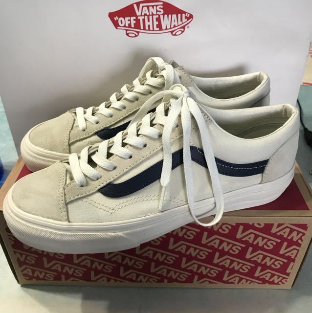 vans old skool falcon true white