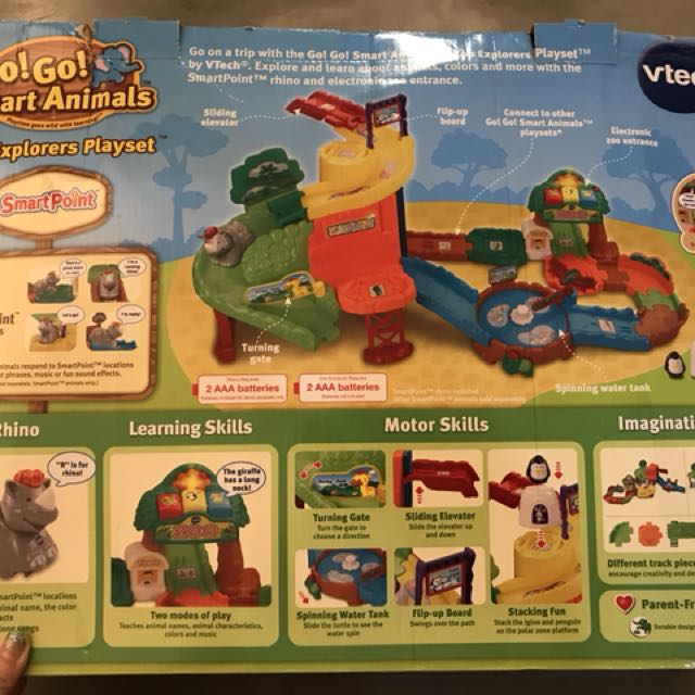 Vtech deals zoo track