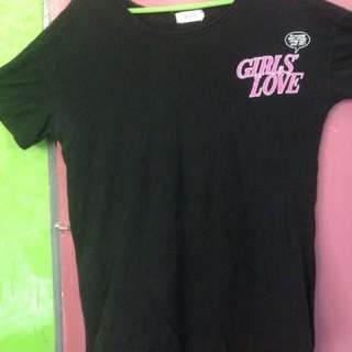 Girls Love Graphic Tshirt