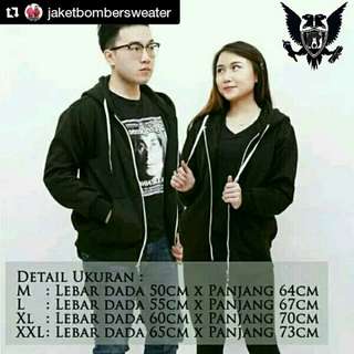 JAKET SWEATER HOODIE ZIPPER