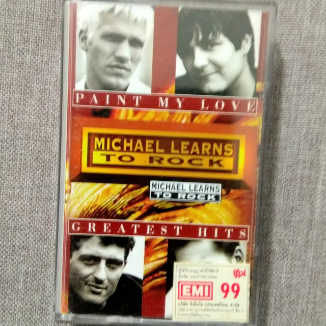 Arthcs Michael Learns To Rock Paint My Love Greatest Hits Cassette Tape 25 Minutes Sleeping Child Out Of The Blue Thats Why You Go Away The Actor Etc Music Media