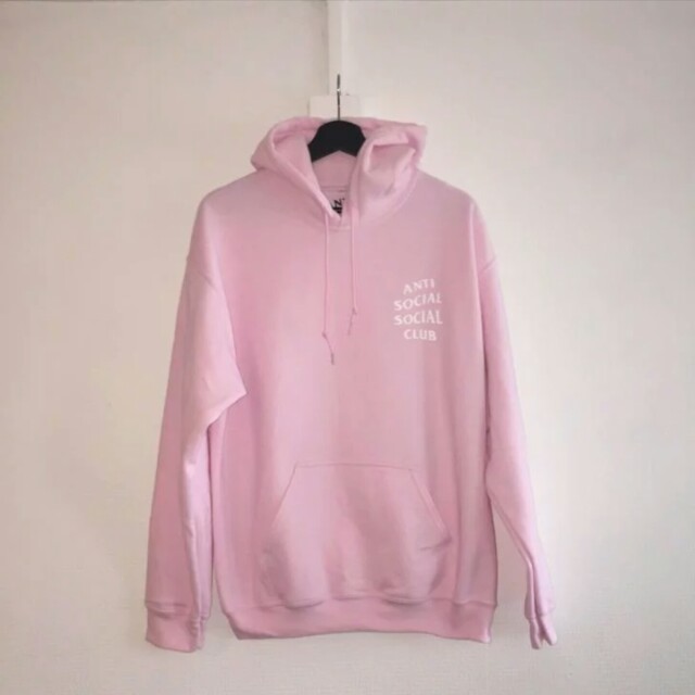 assc pink hoodie