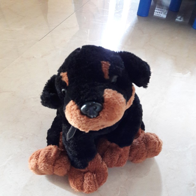Boneka Anjing Rottweiler Babies Kids Toys Walkers On Carousell